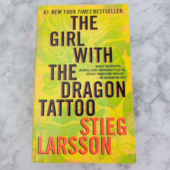 The Girl With The Dragon Tattoo Book by Stieg Larsson Crime Fiction Thriller - Picture 2 of 8